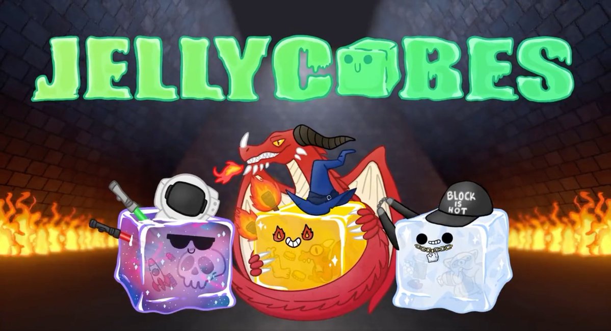 We're giving 5 WL spots for upcoming #CNFT project Jelly Cubes by @Block_Is_Hot_7. JC gives you access to all of the benefits provided by @The_Block_Group 

✅ Follow @The_Block_Group &amp; @IntrovertsCNFT 
✅ Like + Retweet
✅ Tag a friend

Ends in 48h!

#CNFTGiveaway #NFTGiveaway