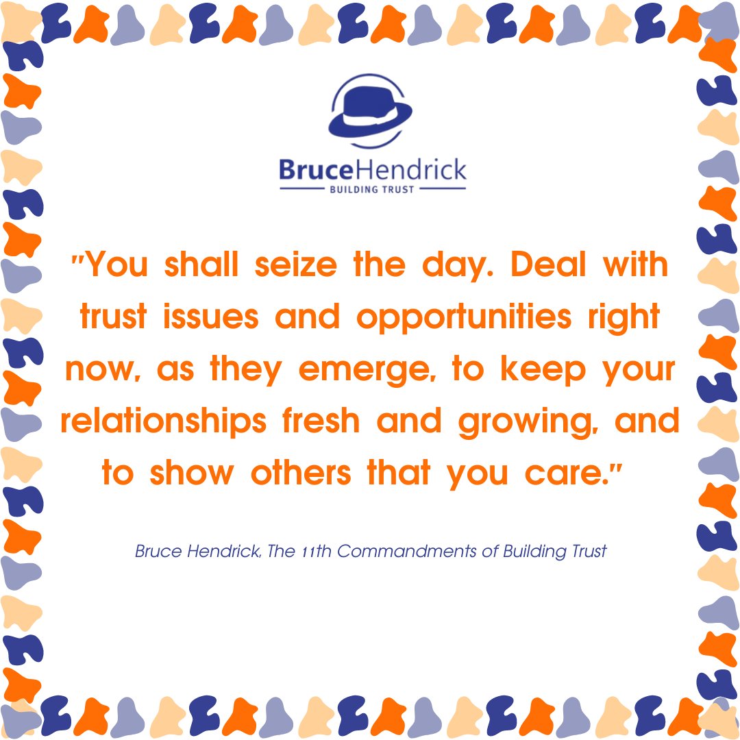 trust_wooster's tweet photo. What can you learn from "The 11 Commandments of Building Trust?" Check it out! https://t.co/xJc3sb9ChC #trust #workplacecommunication #workculture #seizetheday https://t.co/vQDFCaJnnf