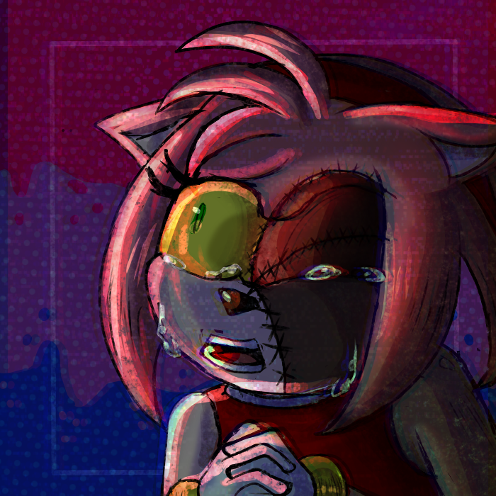 💜Orca The Artist 💜 on X: Here a Amy Rose/Rosy Icon. She from Sonic.Exe  Nightmare Universe  / X