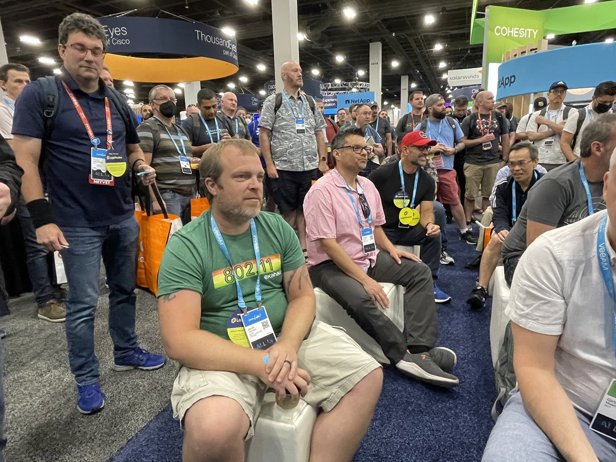 LogicMonitor's tweet image. The final #LogicMonitor crowd at #CiscoLive is 🤯🤯🤯🤯