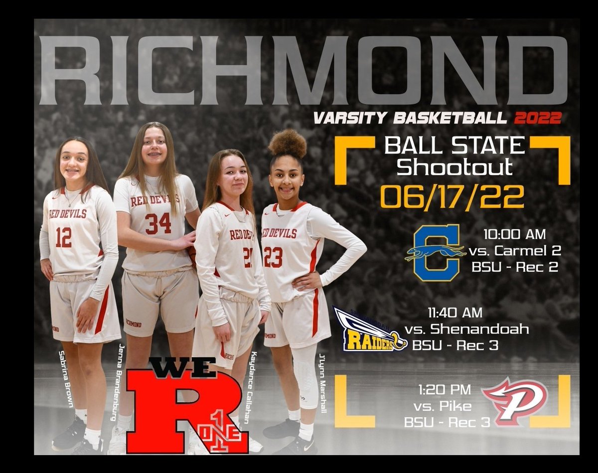 Adjusted schedule for Ball State Shoot-Out