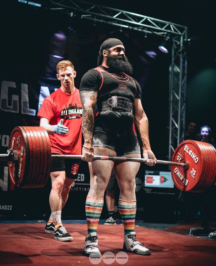 SikhPA's tweet photo. SINGH SETS NEW BRITISH DEADLIFT RECORD!

Congratulations to Inderraj Singh on breaking the British 120kg weight division deadlifting record with a mind-blowing 375kg lift at the recent All England Championships!

Follow him on Instagram-
https://t.co/cfkmPRL7X8

Well done Singh! https://t.co/5wrOnTJPAb