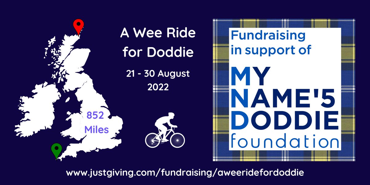 ViewFromCamera's tweet photo. Nervous ✅️
Excited ✅️
Getting closer ✅️
Looking for sponsors ✅️

#aweeridefordoddie #b4im50 #lejog #doddieweir

Appreciate a share
@MNDoddie5 @DougieVipond @madgirafferow
@SamHeughan @Beathhigh @MartinJ_MND
@DoddieWeir5 @MartinWThrifty

https://t.co/OW6aoaL4JC https://t.co/noIX9BKyyh