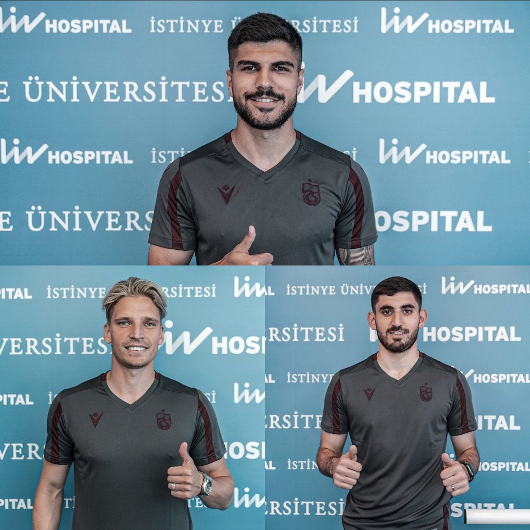 Doğucan Haspolat, Eren Elmalı ve Larsen sağlık kontrolünden geçtiler 🧿🧿💪