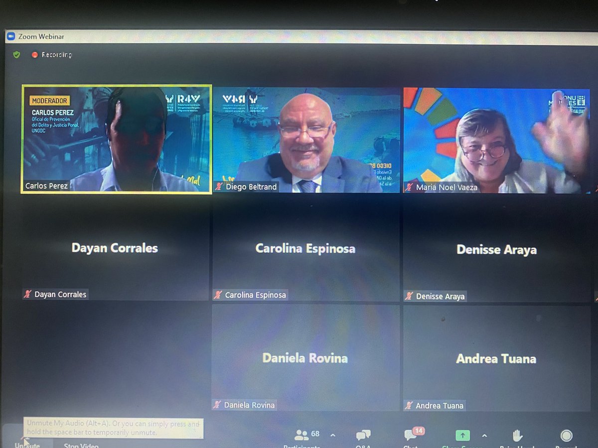BELTRANDDIEGO's tweet photo. Un honor acompañar lanzamiento de campaña “Algo anda mal” de @Plataforma_R4V sobre la Trata de Personas c/ @mnvonumujeres @ONUMujeres @Carlosperezg45 @unodcesp @Samira Mouaci @UNHumanRights @kalaragga @ACNURamericas https://t.co/p4cw2zkIxa