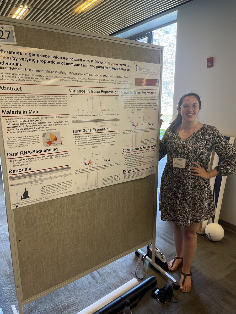 Closing out the first in-person conference of #gradschool with a poster. #womeninparasitology #WomenInSTEM #grc #hostpathogeninteractions