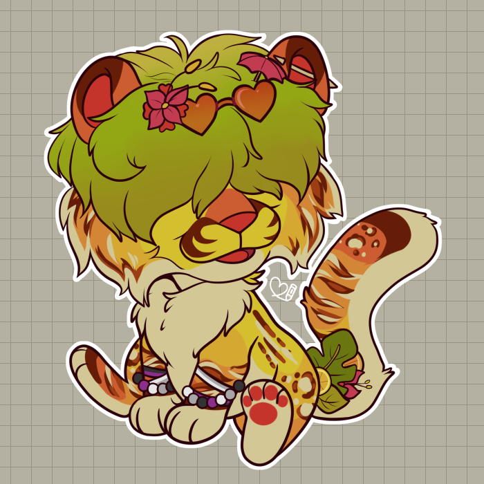 CRAY0NH3ART's tweet image. 🌺🌈🍊