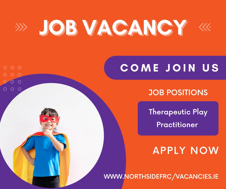 #jobs #jobsfairy #comeworkforus #limerick #helpmakeusawesome
northsidefrc.ie/vacancies/