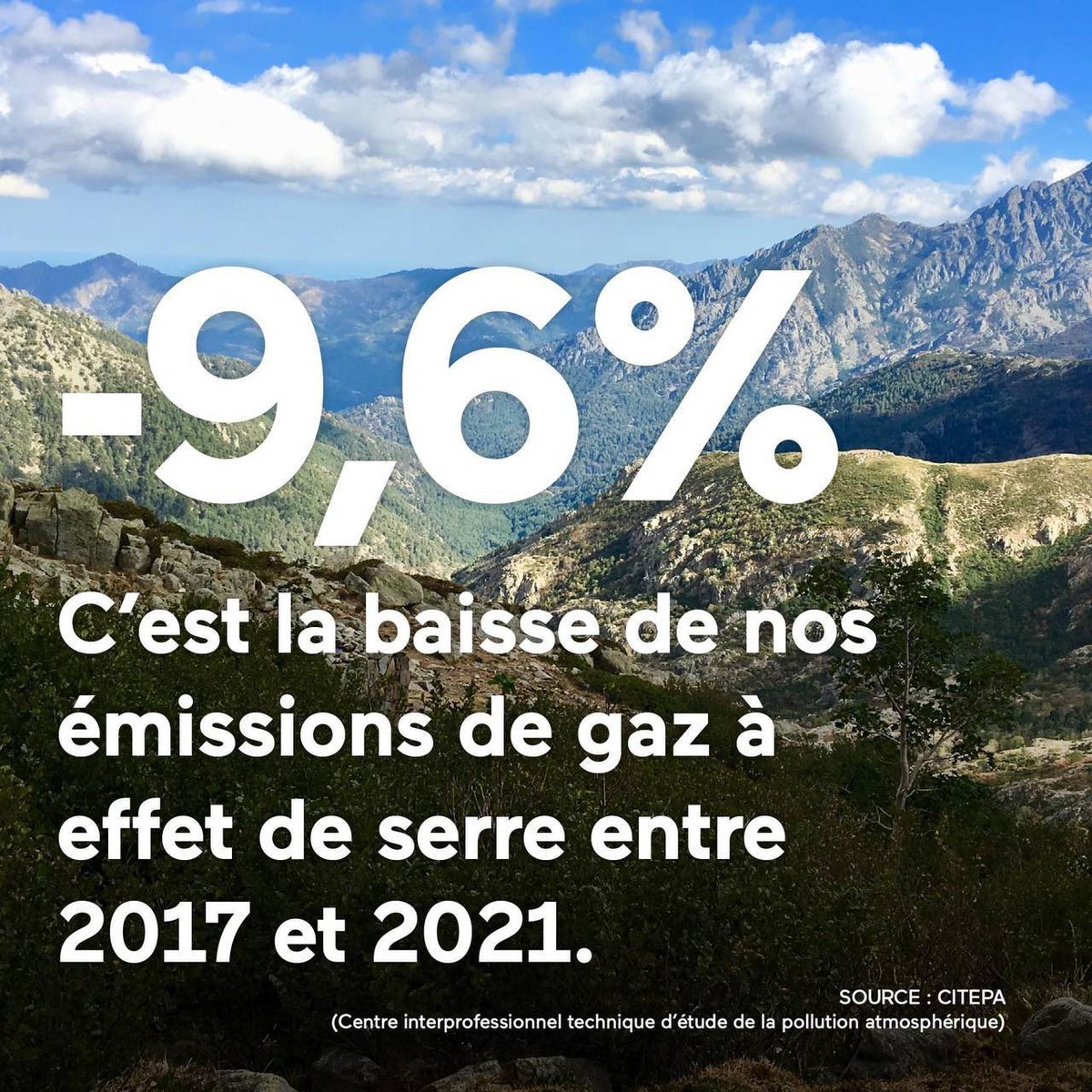 Nous continuerons à œuvrer pour la neutralité carbone et pour une écologie d’accompagnement avec les Français. 

Avec de la concertation, à tous les niveaux, en impliquant les différents acteurs pour créer des synergies en faveur d’une transition écologique efficace.
#AvecVous