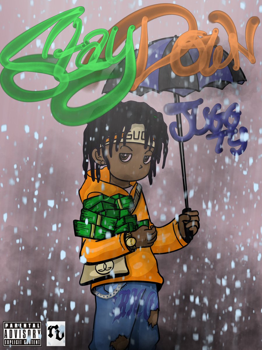 RICCIVERT's tweet photo. cover art for my boy Jugg Ty. Get at that new single❕

all hand drawn by me hit the dms to commission a piece… I do it all https://t.co/YGADrYX4Uk