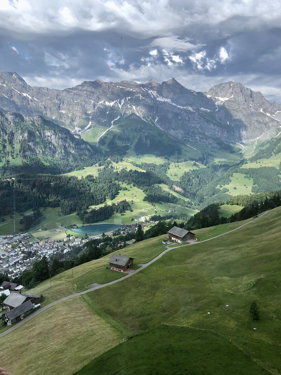 Grade 3 field trip week to Engelberg Switzerland. The view never gets old. #outdoorlearning #Switzerland