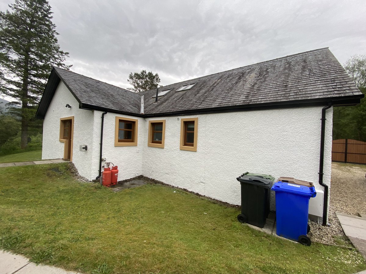 We finished this stunning house in rural Perthshire tonight.