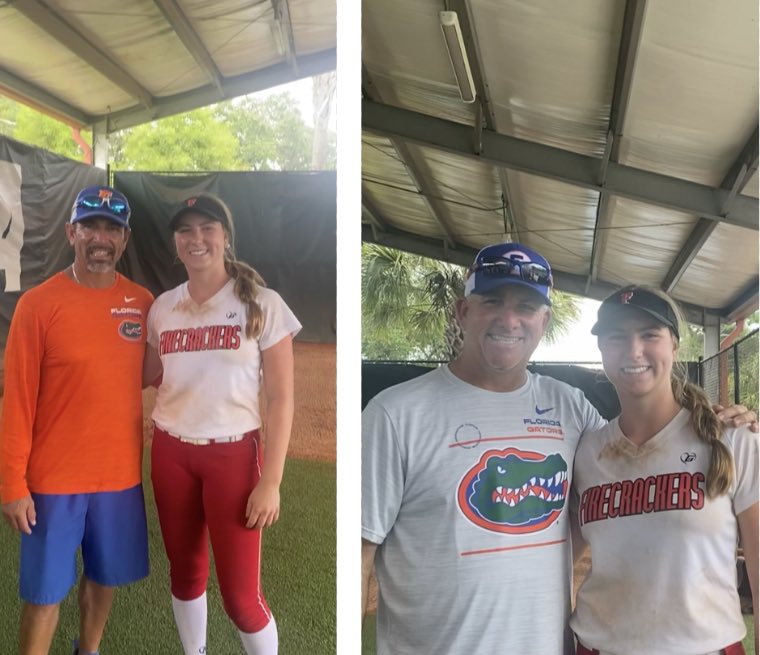 University of Florida prospect camp on Monday and Tuesday this week! It was great to meet the coaches and players! 🐊

<a href="/GatorsSB/">Gators Softball</a> <a href="/_TimWalton/">Tim Walton</a> <a href="/Coach_AT/">Aric Thomas</a> <a href="/boschml/">Michael Bosch</a>