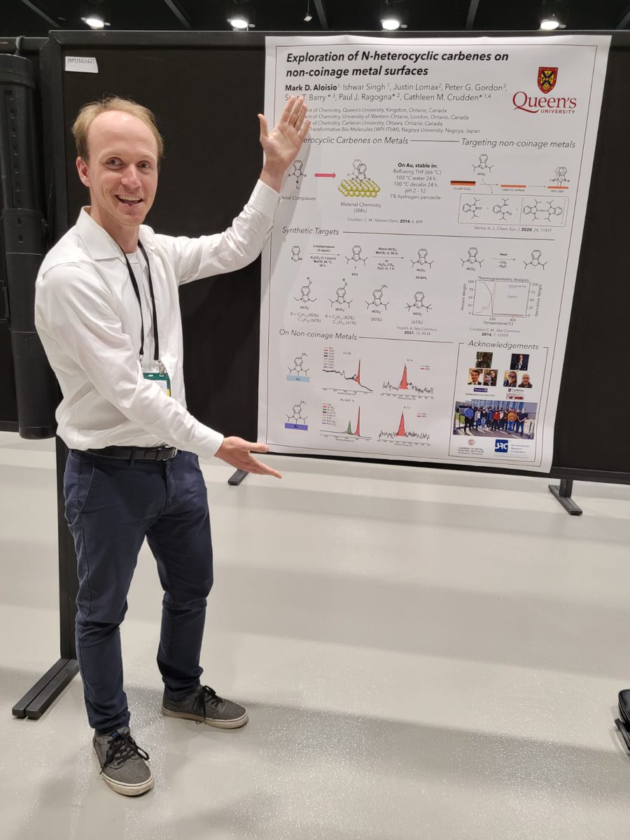 Carbon to Metal Coating Institute (C2MCI) (@_c2mci) on Twitter photo Make sure you have a look at the posters of our very talented students; #CCCE2022 Michael, Dianne <a href="/Dianne2Seohyun/">Dianne Lee, PhD</a> and Mark <a href="/aloisio_mark/">Mark Aloisio</a> are all working with NHCs over metal surfaces, for a variety of different applications! Make sure you have a look at the posters of our very talented students; #CCCE2022 Michael, Dianne <a href="/Dianne2Seohyun/">Dianne Lee, PhD</a> and Mark <a href="/aloisio_mark/">Mark Aloisio</a> are all working with NHCs over metal surfaces, for a variety of different applications!
