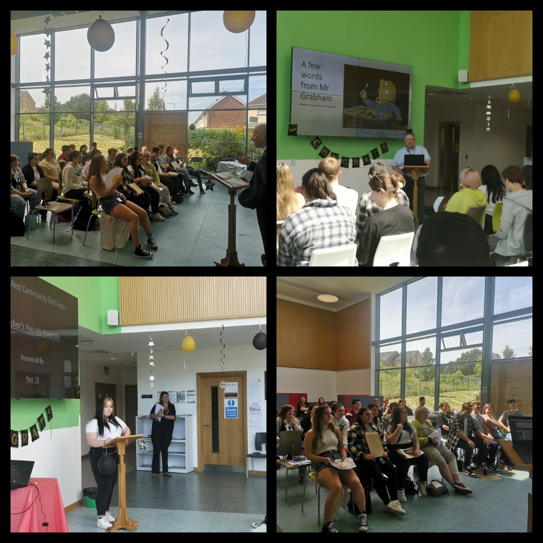 Today's year 13 leavers assembly.
Lots of laughs, a few years and some amazing memories.
So proud of this group of students!