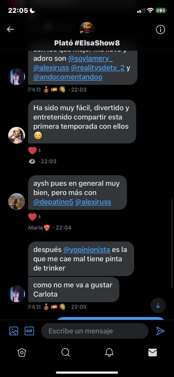 PRIMERA PREGUNTA: Con qué colaborador habéis echo mas migas durante estos meses y es con quien mejor os lleváis? #ElsaShow8