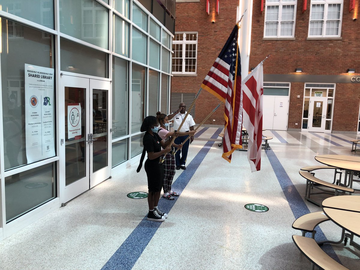 Our cadets are preparing for <a href="/RooseveltHSDC/">Roosevelt HS DC</a>’s graduation next week! #Classof2022 #Harambee4Roosevelt