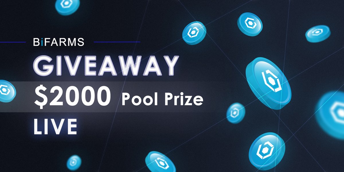 BiFarmsnetwork (@bifarmsnetwork) on Twitter photo 🎊Congratulations to the lucky winners of BiFarms Gleam Giveaway contest🎊
Lucky participants can claim token : app.bifarms.network/Airdrop
👉For more info: medium.com/@bifarmsnetwor… 🎊Congratulations to the lucky winners of BiFarms Gleam Giveaway contest🎊
Lucky participants can claim token : app.bifarms.network/Airdrop
👉For more info: medium.com/@bifarmsnetwor…