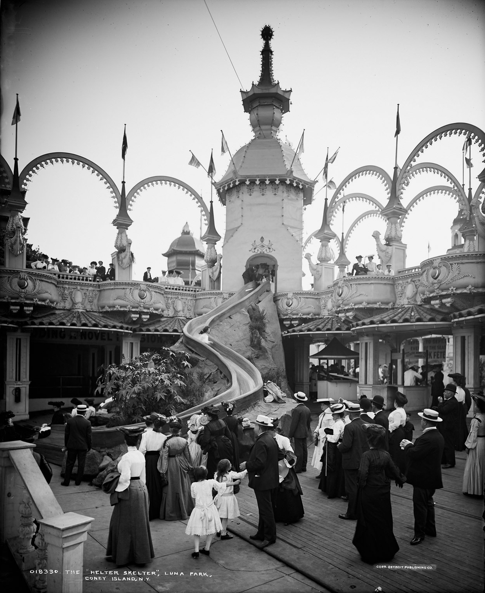 jatustein's tweet photo. The Helter Skelter, Luna Park,
Coney Island, N.Y. c. 1905
Source: Library of Congress
#vintage #history #ny #coneyisland #helterskelter #amusement #zeitpunkte #1900s https://t.co/ujzft6wyXn