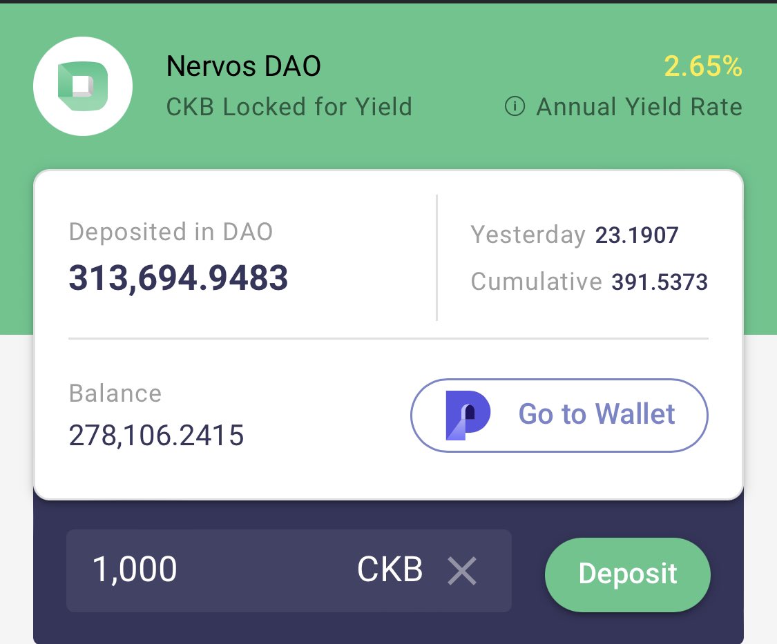 cryptonewb_e's tweet photo. I Did A Thing: 600k Total #Ckb 400k more to reach a Milli

@NervosNetwork #ckb #NervosNetwork https://t.co/GP8PBhCjtq