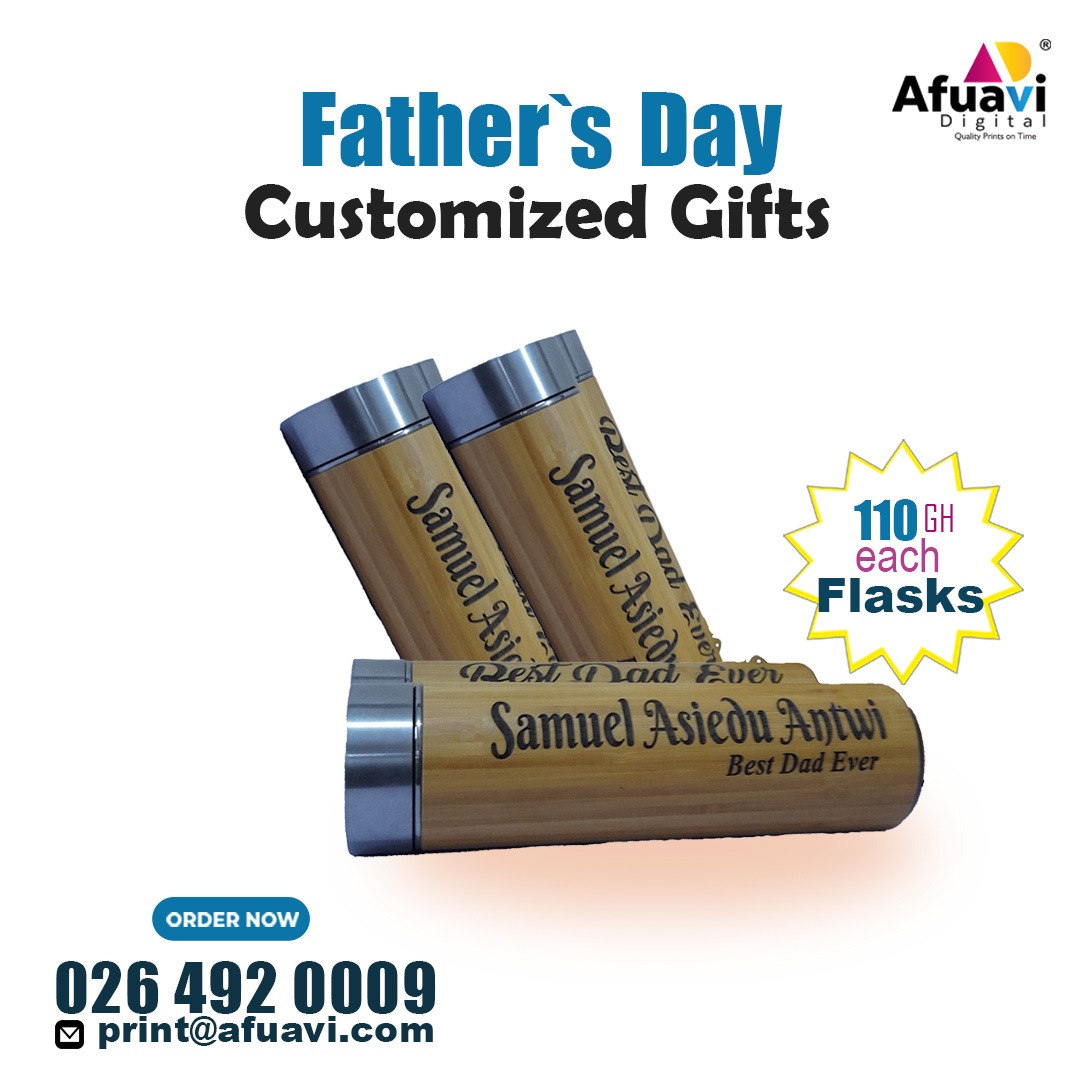 afuavi_digital's tweet photo. Orders Started Already...What are you waiting for? ~𝐂𝐚𝐥𝐥 𝐮𝐬☎️~ #AfuaviDigital #Flask #customisedflask #fathersdaygifts
Call or whatsApp: 0264920009
.
. #happyfathersday #fathersdayinghana #Father #fathersday #ghanafathersday
#Printingpress #Printhouse https://t.co/1QixBueg8b