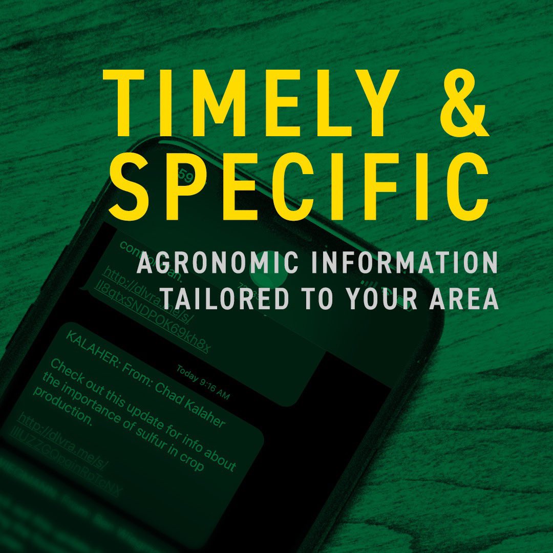 If you live in Eastern Illinois, subscribe now for updates from your local agronomist, Chad Kalaher.

 Text 'KALAHER' to 733-337