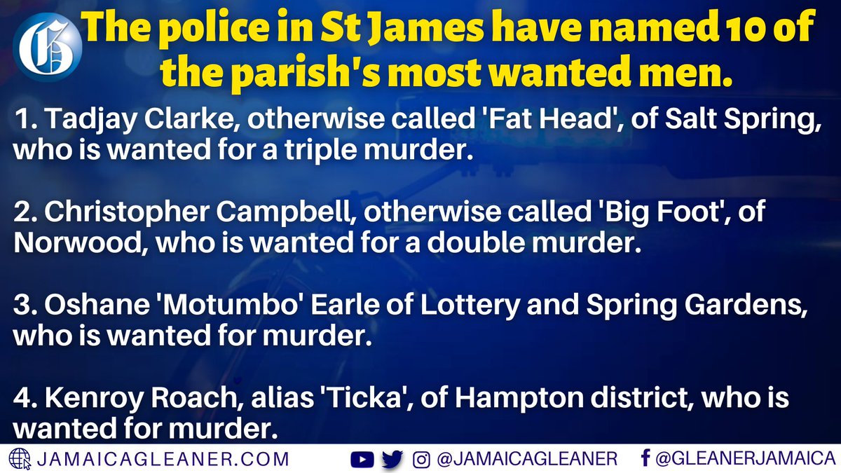 Jamaica Gleaner tweet media