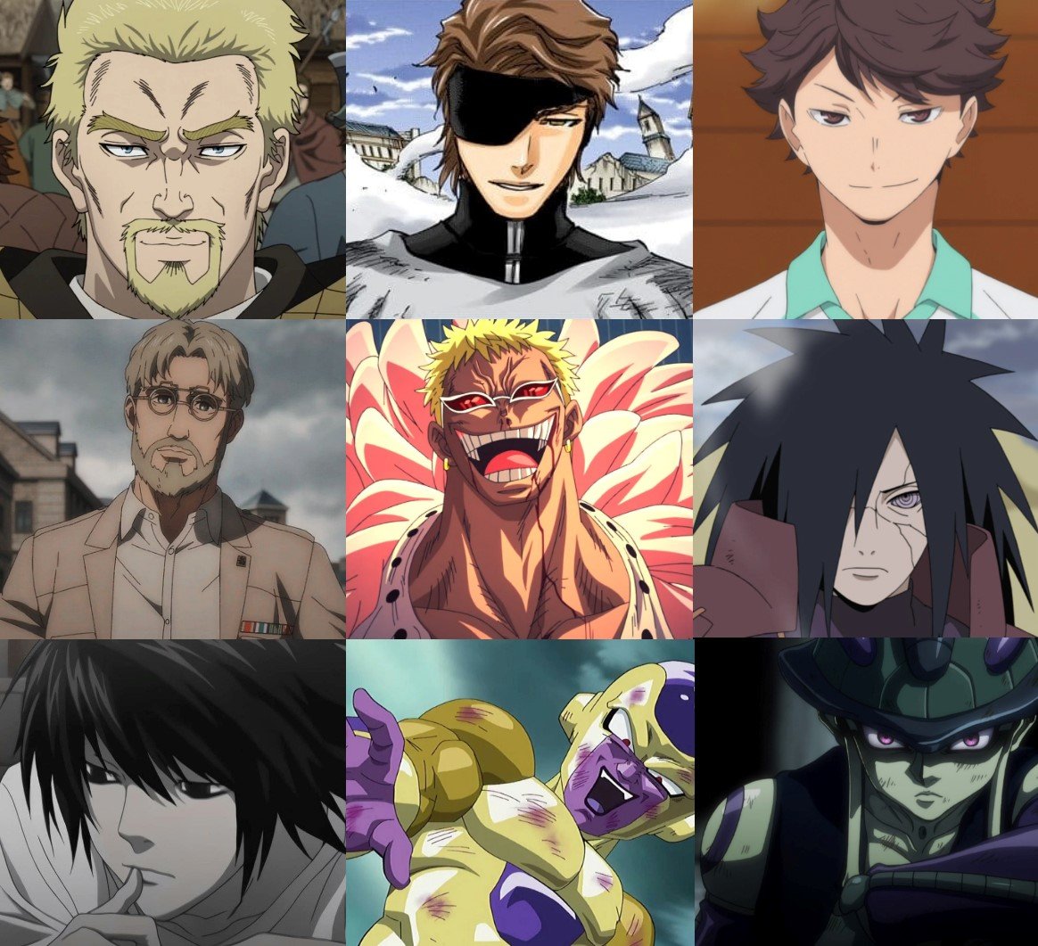 My Anime and Manga respectively 3x3. Even after 10 years, I'm