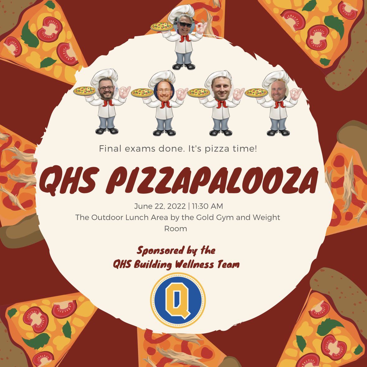 Hey QHS Let’s finish out the year with some deliciousness!!!!