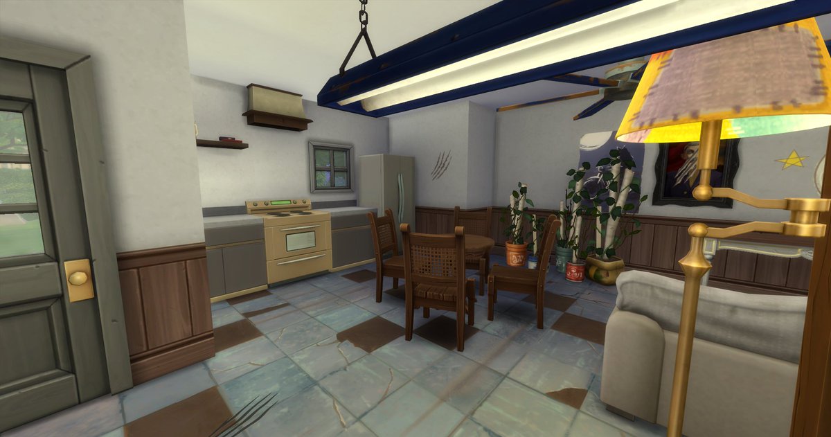Elise1sims's tweet photo. This is my first house to build with the new #thesims4werewolfpack and I just love how this turned out build this house in new crest lot size 20x15 #ts4 #ShowUsYourBuilds #thesims4builds #sims4builds https://t.co/u0IQglHUbq