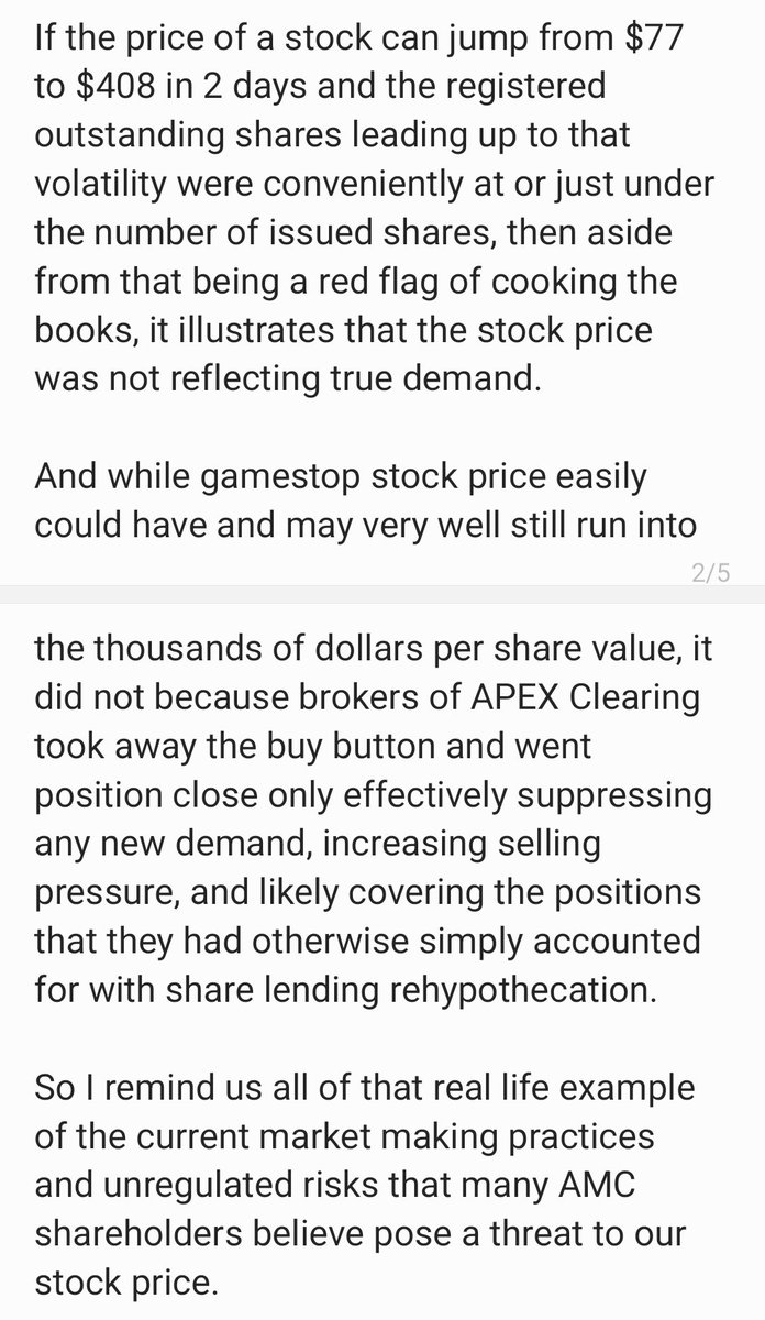 401Doge's tweet photo. My comment at today’s #AMC Shareholder Meeting
#ApesTogetherStrong
#MOASS #APESNOTLEAVING 

@BossBlunts1 @KatStryker111 @kcgingerspice @matt_kohrs @TheRoaringKitty @masked_investor @CEOAdam @TradesTrey https://t.co/qOiiDLbbTT