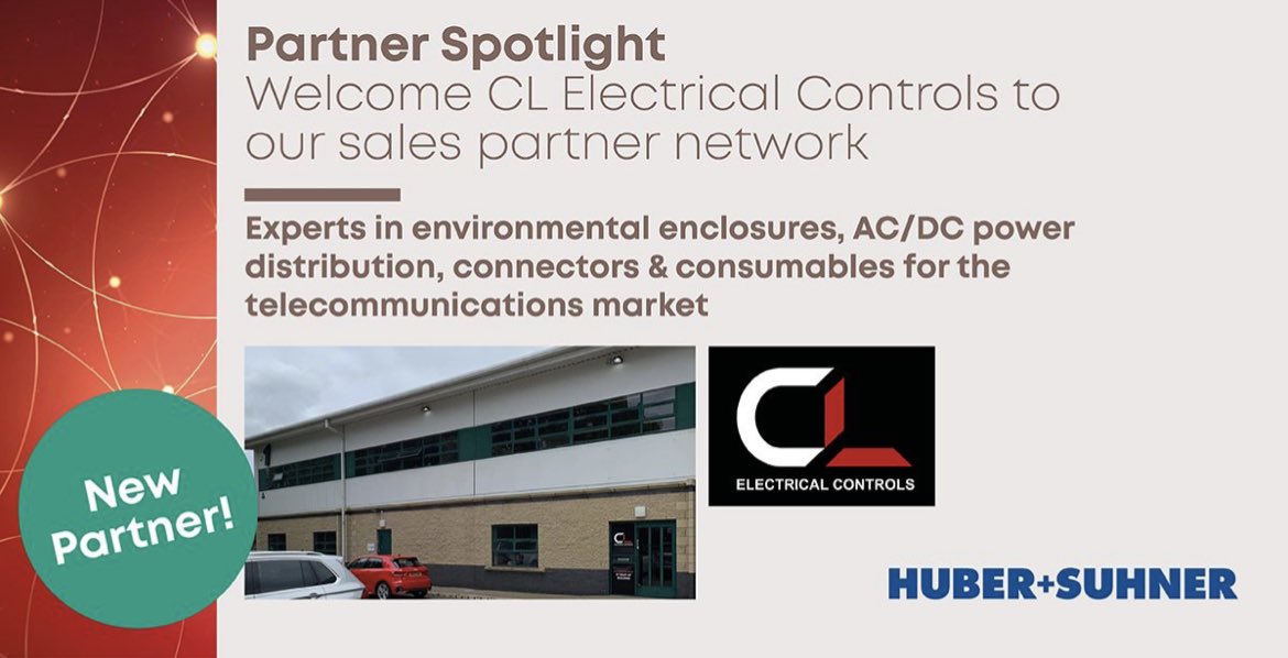 CLElectrical's tweet image. 🎉Great to have joined @hubersuhner                            linkedin.com/feed/update/ur… 🎉
 
#mobilenetwork #rfsolution #telecoms #partnerspotlight #growingbusiness