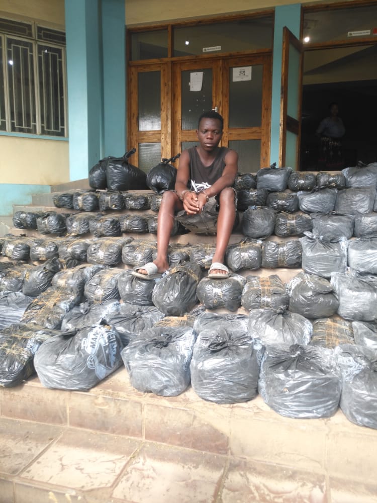 zodiakonline's tweet photo. Police in Limbe have  arrested a 19-year-old man, Mussa John, on allegations that he was possessing 78 plastic bags of chamba without permit at his home at Kachere. https://t.co/aKHL03B2E3