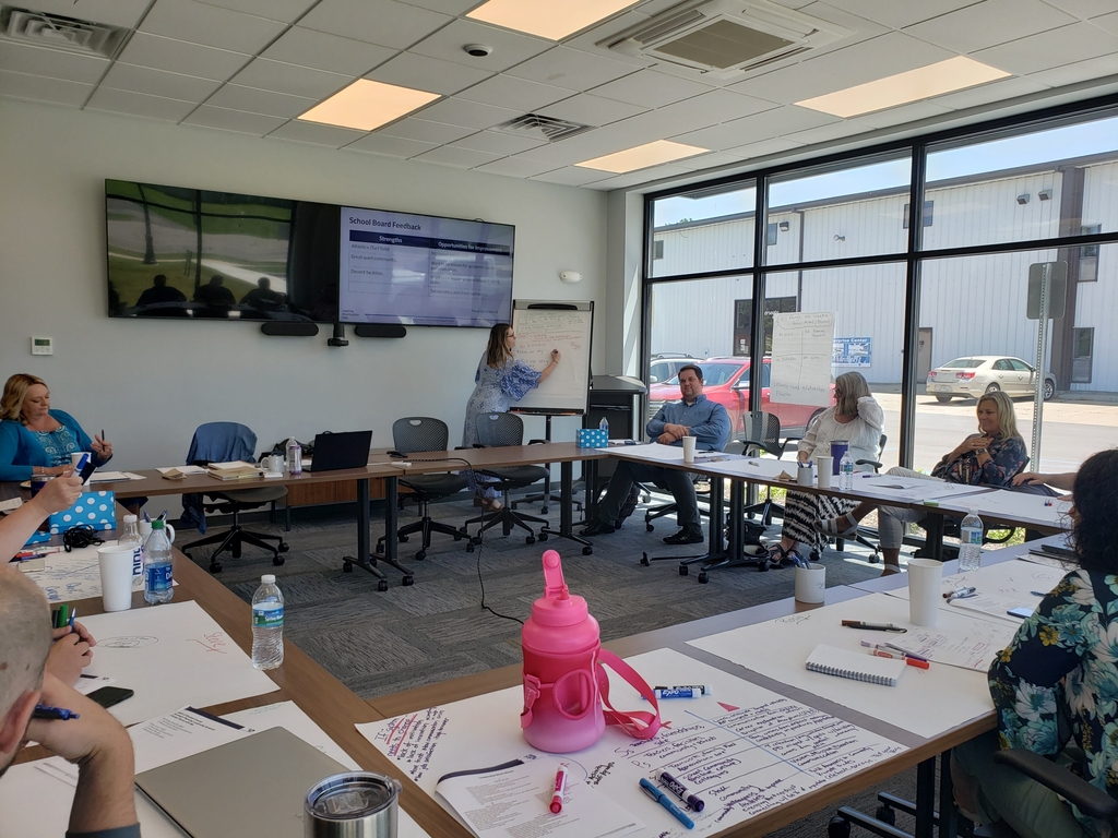 MSDofSteuben's tweet photo. Our district and building leaders ate lunch together today before digging into an awesome first day of strategic planning! We can't wait to continue the planning tomorrow! Big things are coming in 22-23! #Apride https://t.co/UAaGxsdFe7