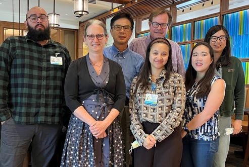 Celebrating our graduating GI/Liver Fellows at our annual end of year lunch! 🎉