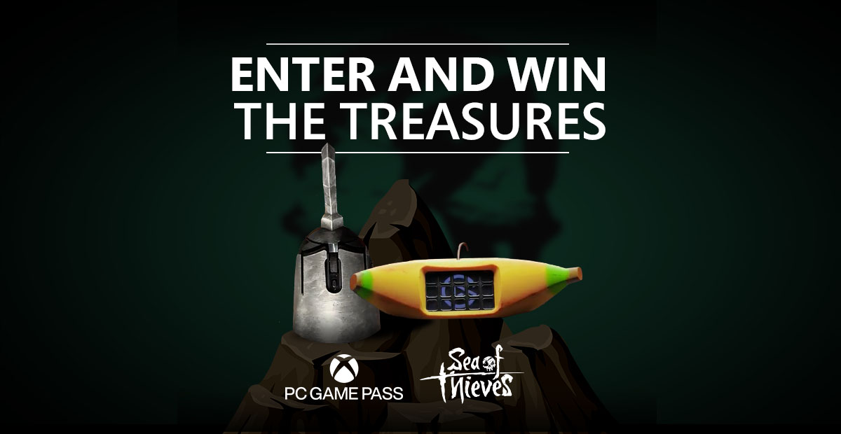 The treasure is up for grabs, with the limited-edition Banana Steam Deck and Hook Hand Mouse, inspired by Sea of Thieves, created by @LinusTech and tested by @AshleyRoboto RT + Follow to enter the contest! Full Details: bit.ly/3Qk4wrD