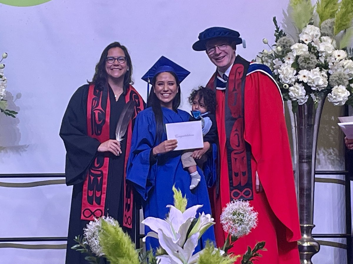 CamosunPrez's tweet photo. Third and final day of convocation at @Camosun with grads from Arts &amp; Science and Trades &amp; Tech. Be action-oriented. Be effective. Make an impact and transform our world. Congratulations! #camosungrad https://t.co/wXZRo9Fwx6