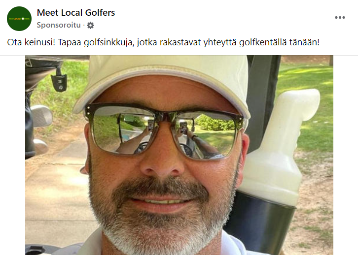 TuijaSoikkeli's tweet photo. No eipä mitä, keinu kyytiin ja golfsinkkuja tapaamaan, eiku... #keinu #swingi #konekäännös #golf https://t.co/rBQOXIxU3o