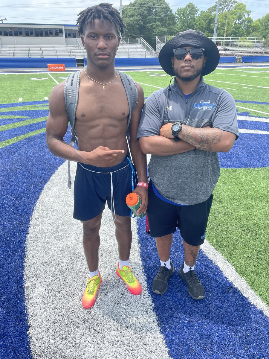 Great experience today at the <a href="/FSUBroncos/">FSU Broncos</a> prospect camp, and a pleasure to finally meet you in person  <a href="/CoachFeggins/">Howard Feggins</a> and <a href="/thecoachje/">James Etter II</a>