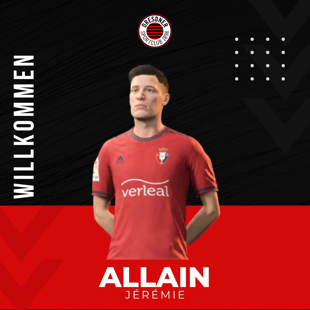 ✍️Von Osasuna kommt der defensive Mittelfeldspieler Jérémie Allain. Das 19-jährige Großtalent unterschrieb den Vertrag bis 2033. Die Kosten für den Transfer belaufen sich auf 95 Millionen Euro.