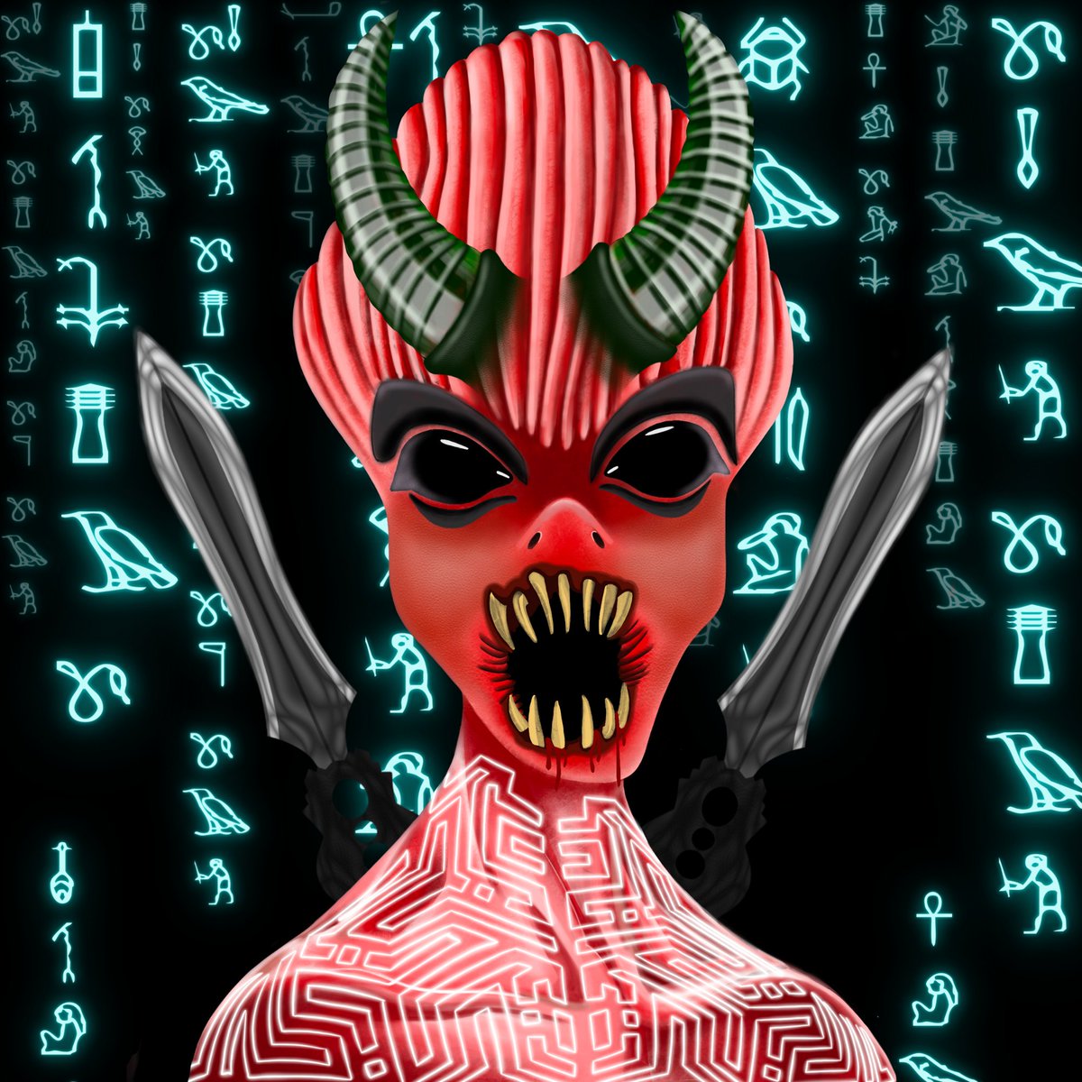 A Boman Berserker.

This warrior is the definition of brute strength.

Many berserkers skin has hardened over to provide a natural defense against foes.

#NFTs #Crypto #NFTCommunity #FreeMint #free #Aliens #Metaverse #P2E #community