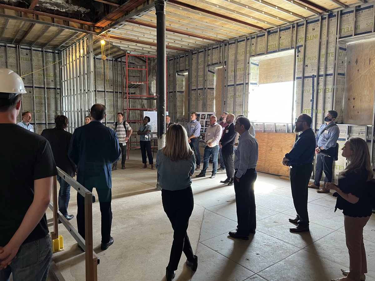 metarch_design's tweet photo. We are so happy to be involved in this project to bring a historic West Philadelphia landmark back to life! With its new high-performance building envelope, it is set to be in fighting shape to be a model for sustainable reuse. So proud of the whole team! https://t.co/J2xgKlMriB