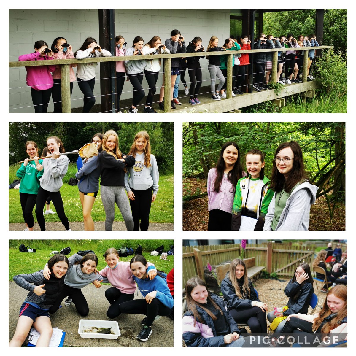 AGSGeog's tweet photo. Year 8 had too much fun to squeeze into one tweet...a few more shots of our trip to Oxford Island! @assumptionlive https://t.co/A9mubfVZyb