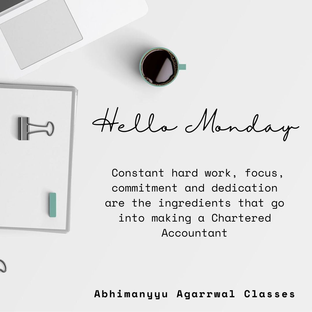 Abhimanyyu19's tweet image. This is your Monday Motivation!

#mondaymotivation #motivationalquotes #abhimanyyuagarrwalclasses