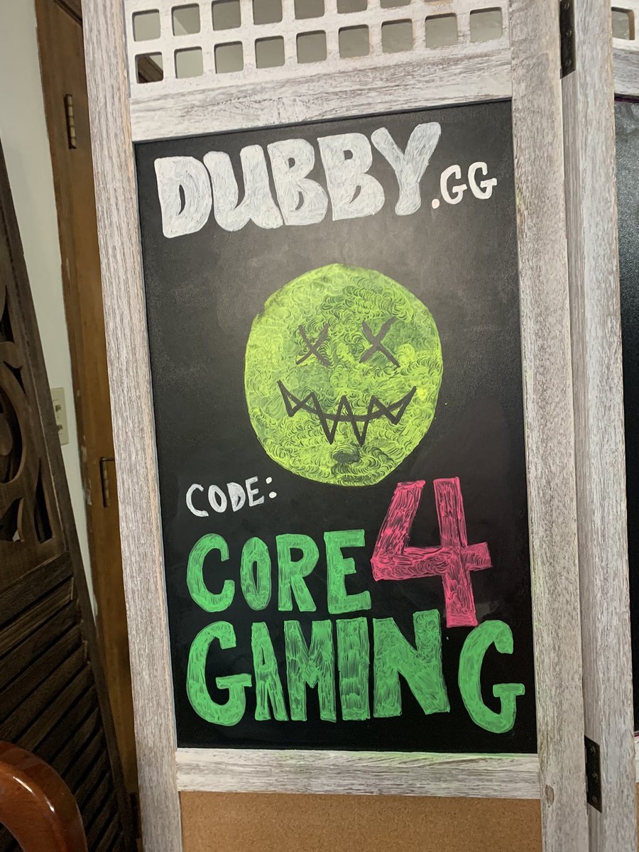 TheCore4Play's tweet photo. Part of @TurnipDangerous backdrop. Heโs been loving him some Dubby. So proud of our teammate for partnering with such a dope company. Keep slaying TD and @DubbyEnergy! #dubbypartner #Dubby #Core4Gaming #TwitchAffilate https://t.co/6oo7UMnLda