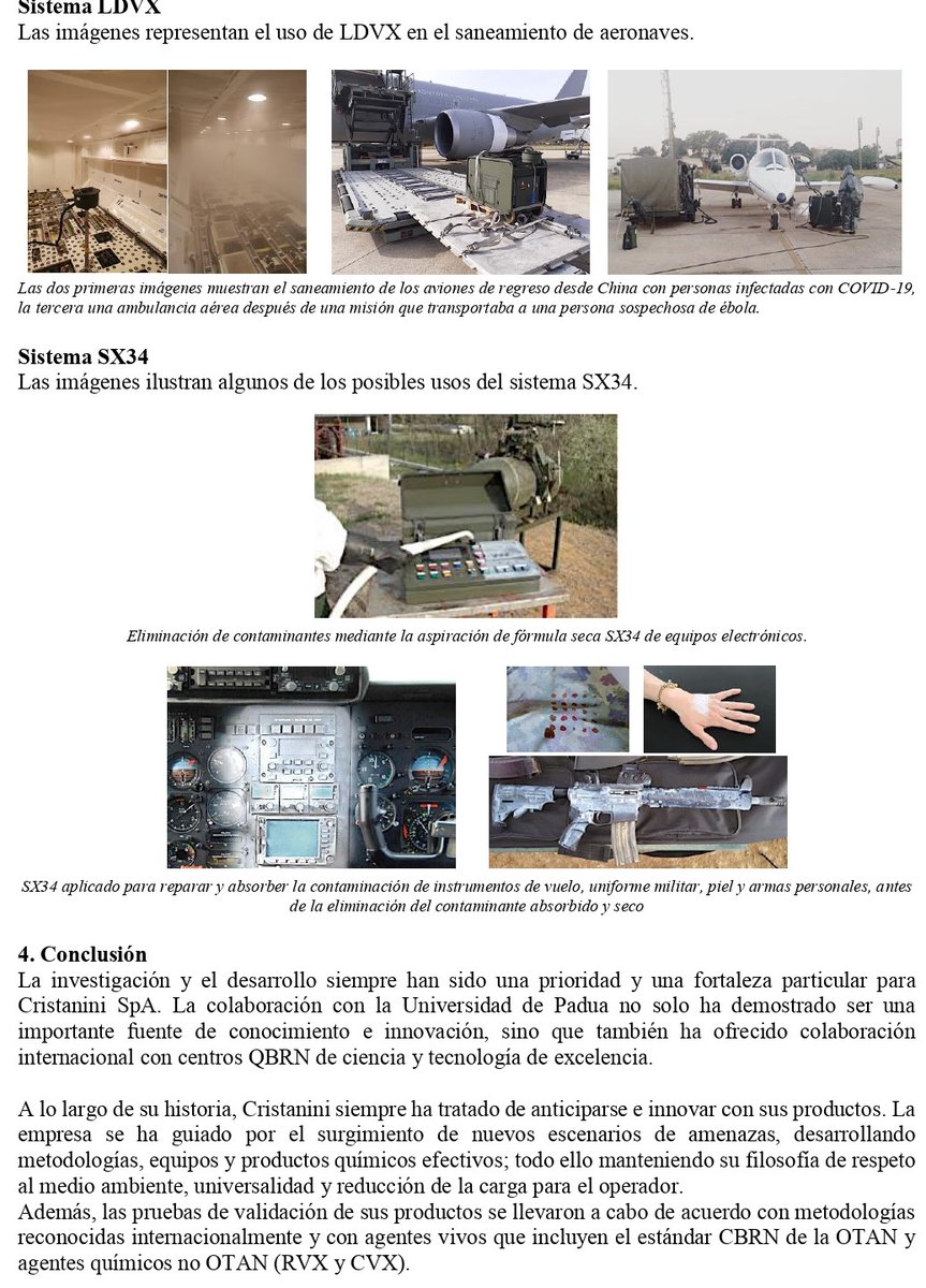 CristaniniC's tweet photo. #CRISTANINI, contribuyendo activamente en la lucha contra el covid 19 con sus sistemas y productos los cuales son 💯efectivos, versátiles y de bajo riesgo para el medio ambiente y la salud.
#COVID19 #CBRN #EJERCITODECOLOMBIA #BATALLONDEDESASTRES https://t.co/uSig2K3i3Y