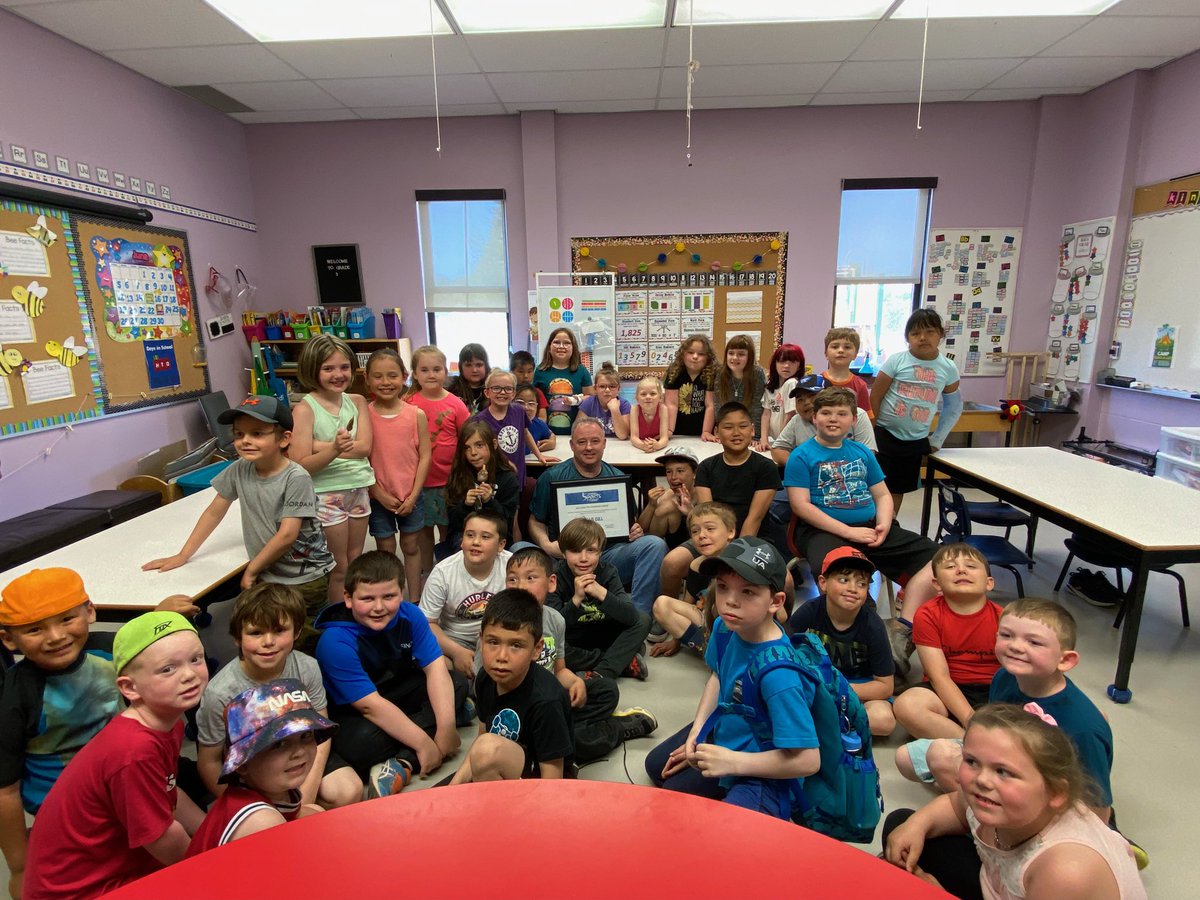 Congrats to Mr. Cull for receiving the PN Champion Award! He has been the facilitator for Play 4 Fun since 2012. He promotes physical activity, healthy eating and is a great ambassador of fun! Thank you for your dedication to our students! <a href="/schoolsportsnl/">School Sports NL</a> <a href="/NLESDCA/">NLESD</a>