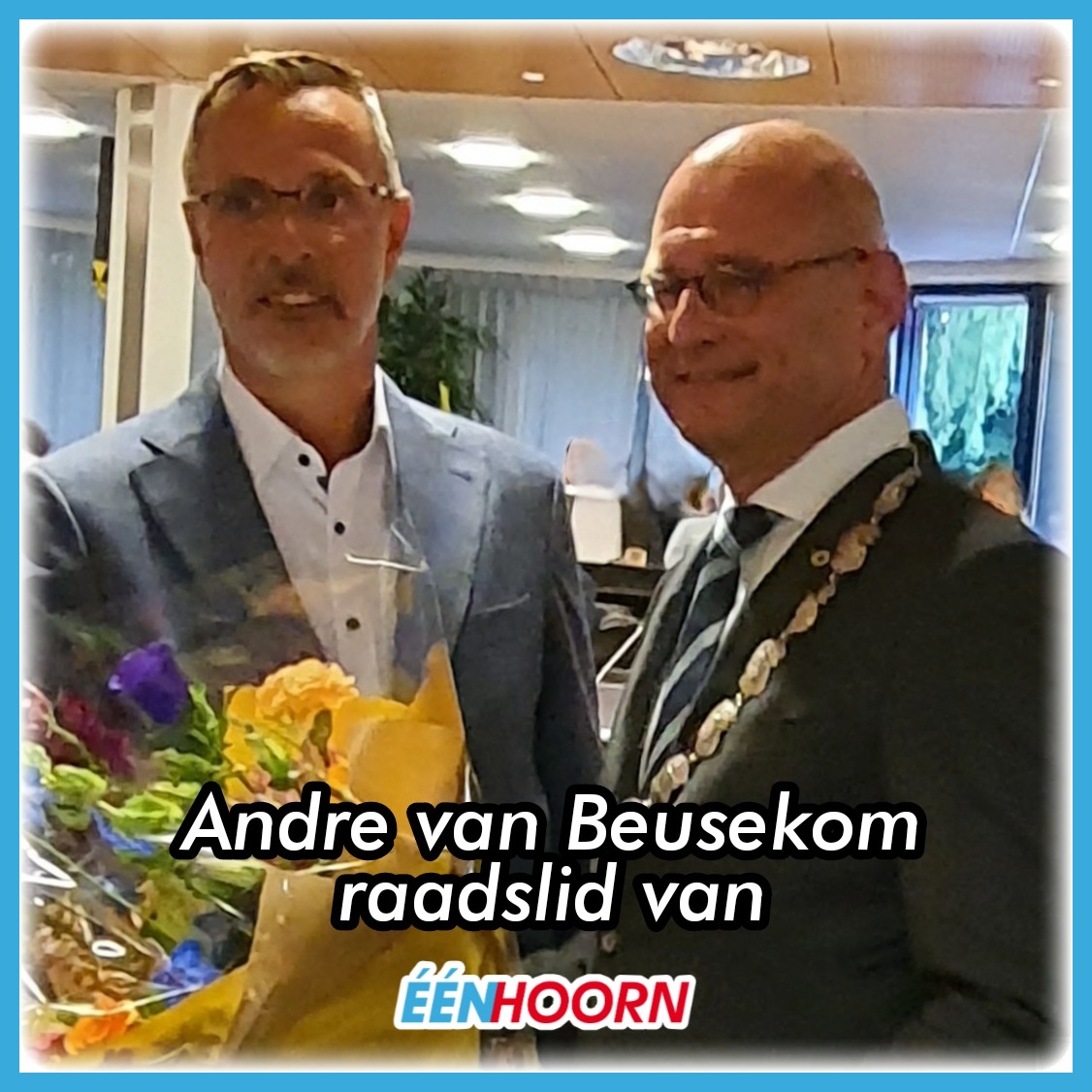 Andre van Beusekom geïnstalleerd als raadslid (16 juni 2022)