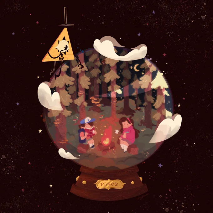 happy #10YearsOfGravityFalls ✨ 