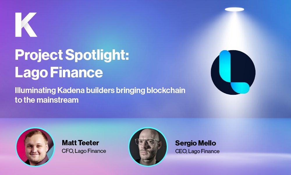We’re thrilled to announce a new series called “project spotlight”, where we’ll be highlighting the most exciting projects building on <a href="/kadena_io/">Kadena</a>!

Read <a href="/lagofinance/">Lago Finance</a>’s plans for building bridges, algorithmic #stablecoins, &amp; the future of #DeFi on Kadena!

medium.com/kadena-io/spot…